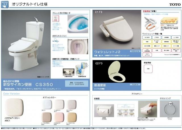 Toilet. Specification