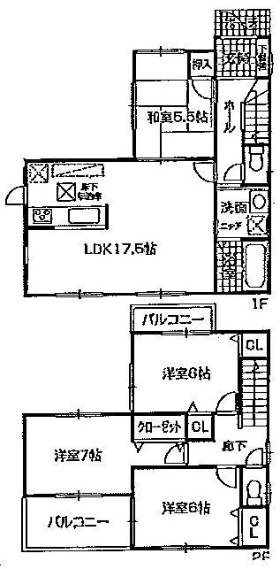 Floor plan. 21,800,000 yen, 4LDK, Land area 152.64 sq m , Building area 95.58 sq m