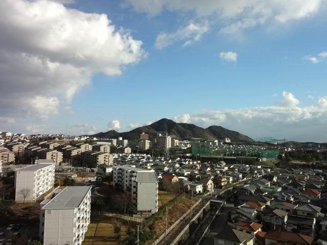 View photos from the dwelling unit. View from the balcony. Hito ・ View is good.