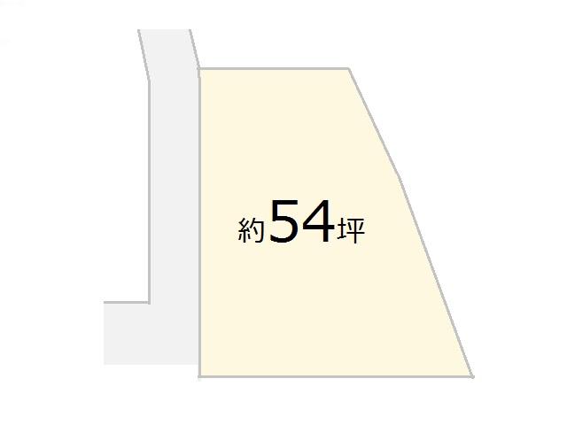 Compartment figure. Land price 12 million yen, Land area 178.47 sq m