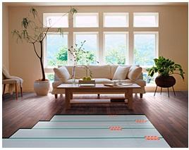 Other Equipment. Gas hot water floor heating nook equipment (image is an image. )