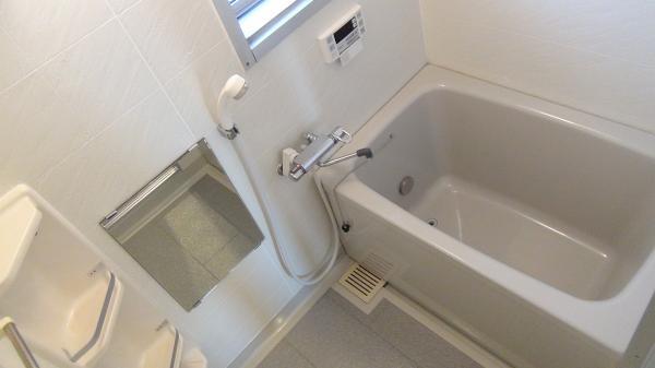 Bathroom. Bath of mind cleaning box