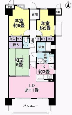 Floor plan. It is a floor plan