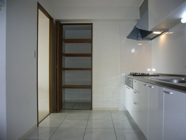 Kitchen. Kitchen panoramic photo