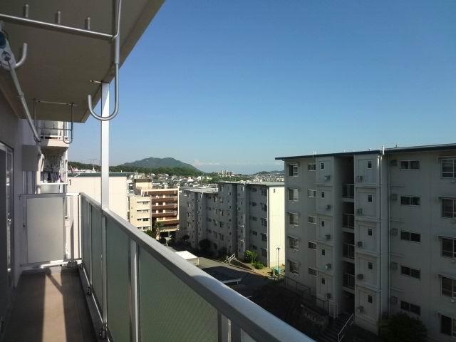 Balcony. South balcony of Hidamari. Hito is good.