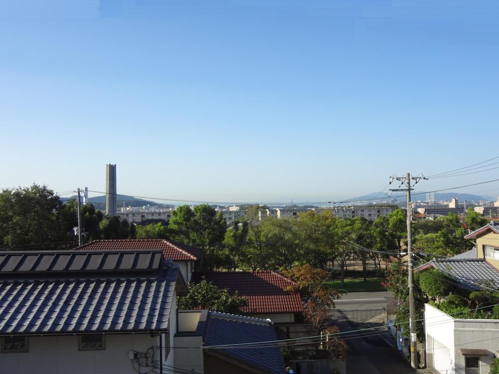 View photos from the local. No. 11 view from the district picture! The weather is nice, Offer to Akashi Kaikyo Bridge! 