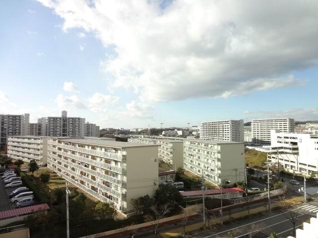View photos from the dwelling unit. View from the balcony. Hito ・ View is good.