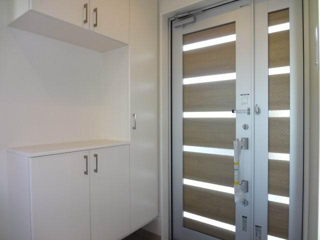 Entrance. The first floor entrance hall. Shoes is with a box. 