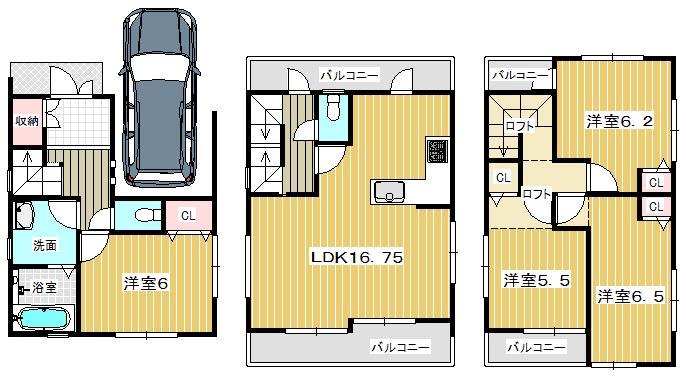 Other. No. B land floor plan