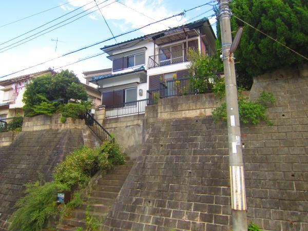 Local appearance photo. There is land area 53 square meters. Also it comes with a garden.