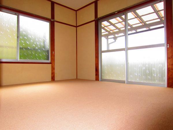Non-living room. Floor use the carpet.  winter, Not cold to walk with bare feet.