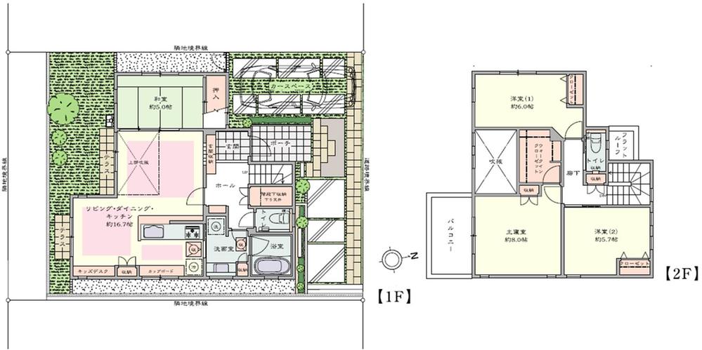 Floor plan. Art planning give new urban development
