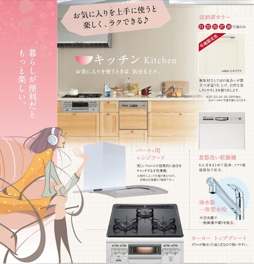 Other Equipment. Fashionable and highly functional kitchen. Wife is the kitchen of the specification in the residential choose is important! ?