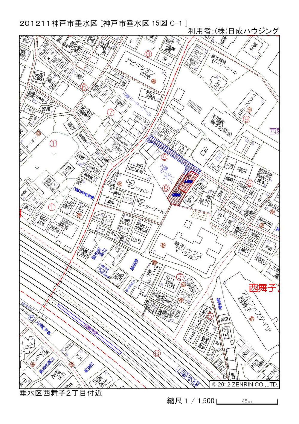 Local guide map