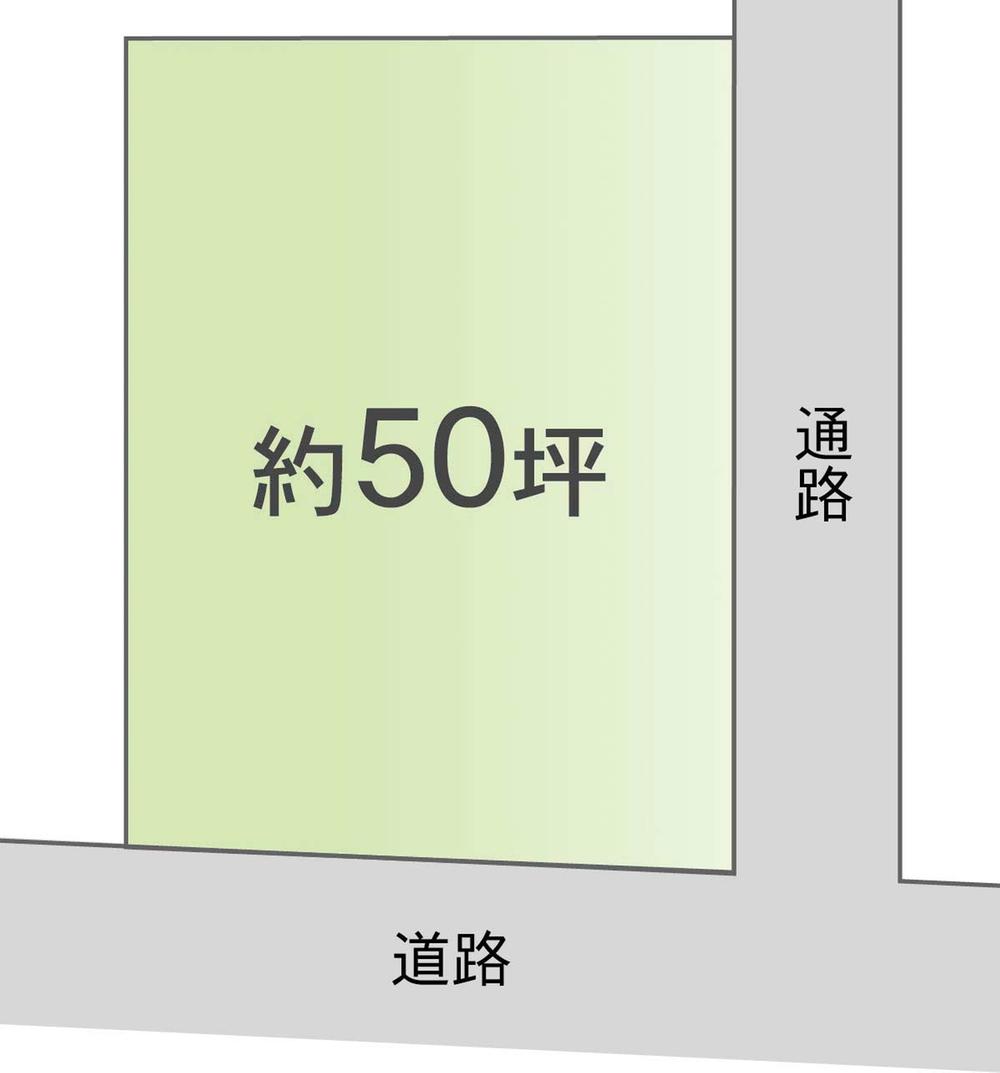 Compartment figure. Land price 24,820,000 yen, Land area 164.15 sq m