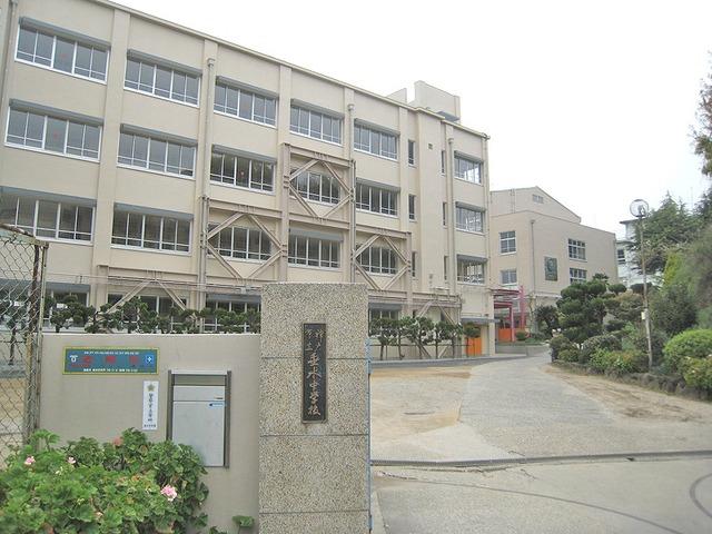 Junior high school. City Tarumi until junior high school 140m