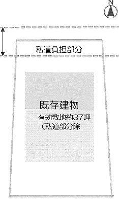 Compartment figure. Land price 9.3 million yen, Land area 123.96 sq m