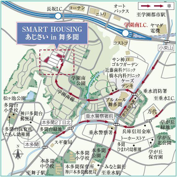 Local guide map