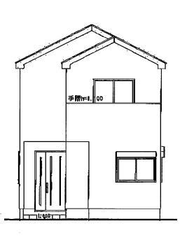 Rendering (appearance). Local elevational view