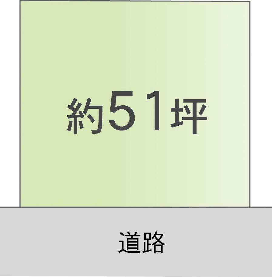 Compartment figure. Land price 14,710,000 yen, Land area 167.74 sq m