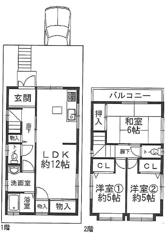 Floor plan. 20.8 million yen, 3LDK, Land area 63.1 sq m , Since it is a building area of ​​74.92 sq m indoor full renovation completed, Come have t degree please preview
