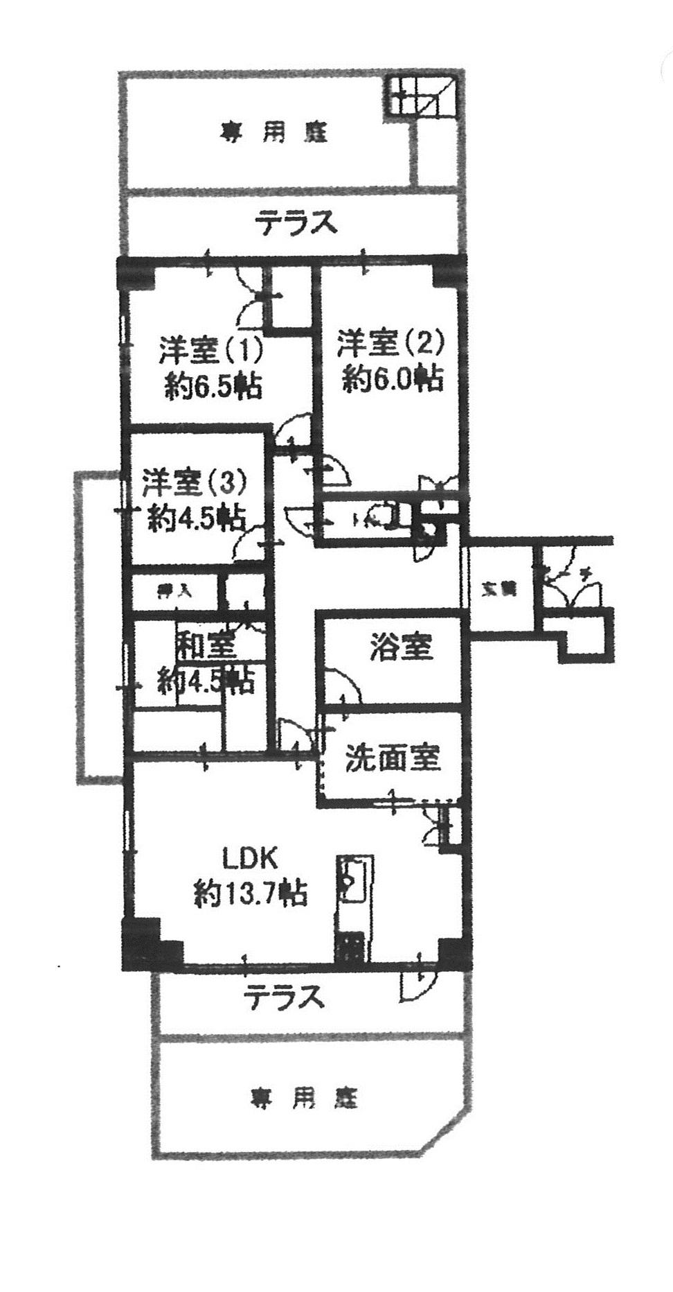 Floor plan. 4LDK, Price 33,900,000 yen, Footprint 81.8 sq m