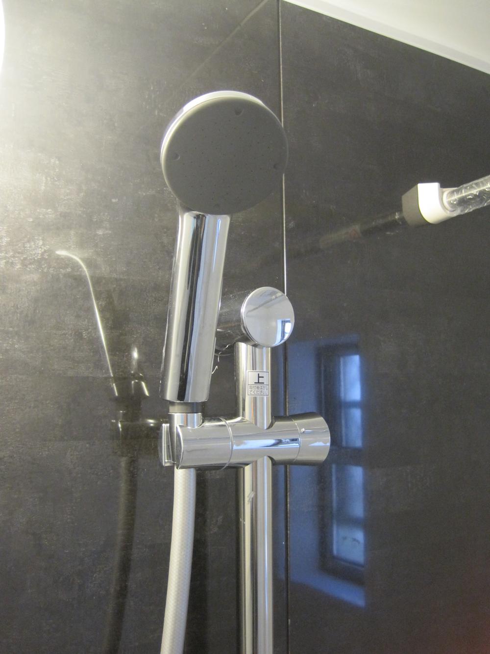 Bathroom. Slide bar with hand shower