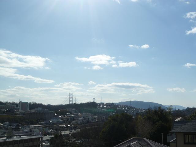 View photos from the dwelling unit. Akashi Kaikyo Bridge views are