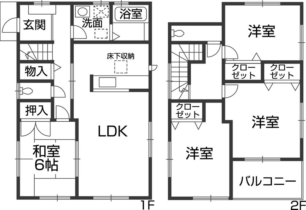 Floor plan. (No. 4 locations), Price 29,800,000 yen, 4LDK, Land area 213.45 sq m , Building area 101.22 sq m