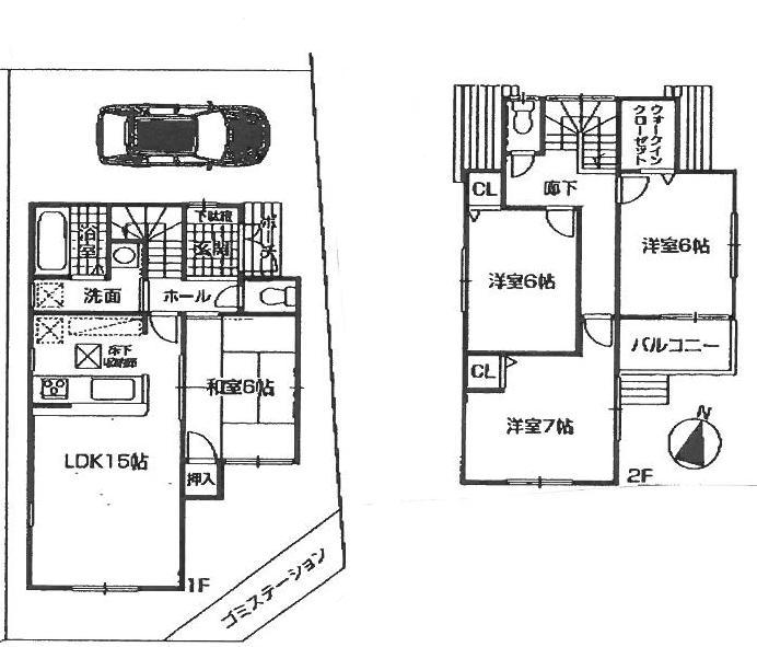 Floor plan. (No. 2 locations), Price 25,800,000 yen, 4LDK, Land area 100.01 sq m , Building area 93.96 sq m