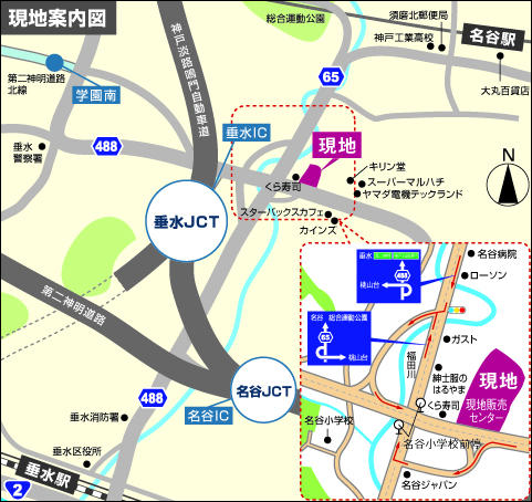 Local guide map