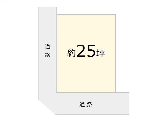 Compartment figure. Land price 13.5 million yen, Land area 81.15 sq m
