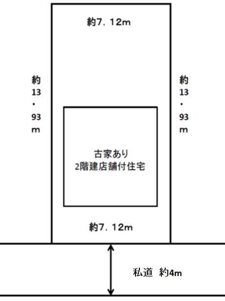 Compartment figure. Land price 16,900,000 yen, Land area 99.17 sq m