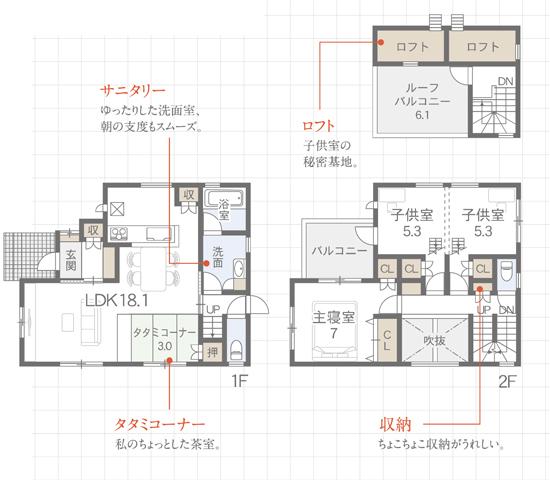 Floor plan. (No. 25 locations), Price 36,700,000 yen, 4LDK, Land area 114.64 sq m , Building area 98.53 sq m