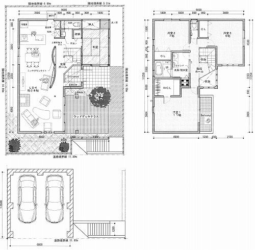 Other building plan example. Building plan example (A No. land) Building Price Undecided     Building area   146.68 sq m