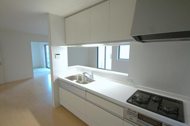 Kitchen. ◆ 4 Building Kitchen ◆ Shower Faucets Ya that water purifiers were internal organs at the tip of the faucet, Such as scratches and dirt is difficult to the entire surface of the embossing of the sink that luck, It is a good kitchen usability.