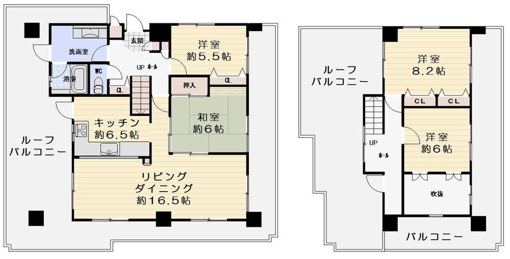 Floor plan. 4LDK, Price 19,980,000 yen, Footprint 112.99 sq m