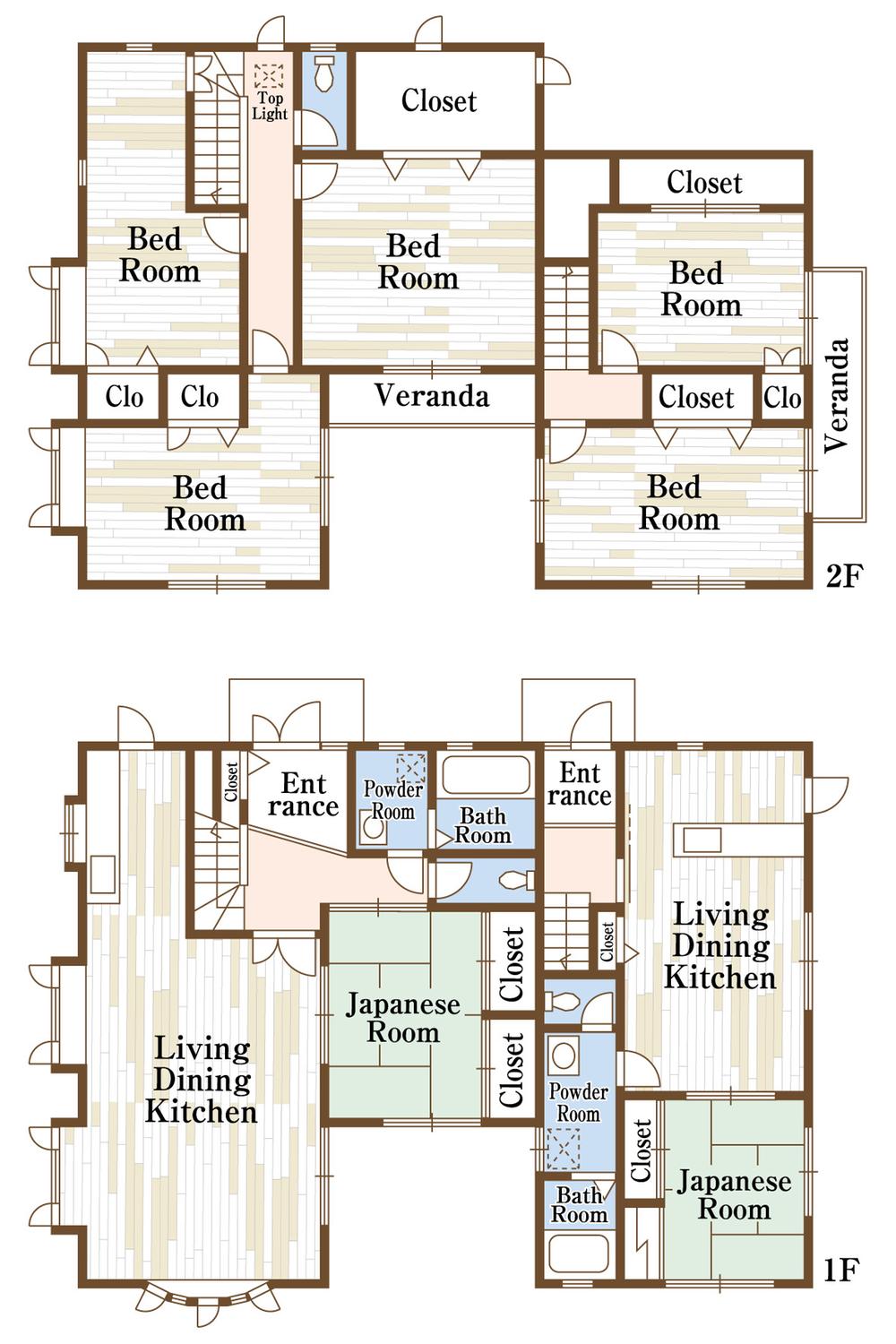 Floor plan. 30 million yen, 7LDK, Land area 341.07 sq m , Building area 231.7 sq m