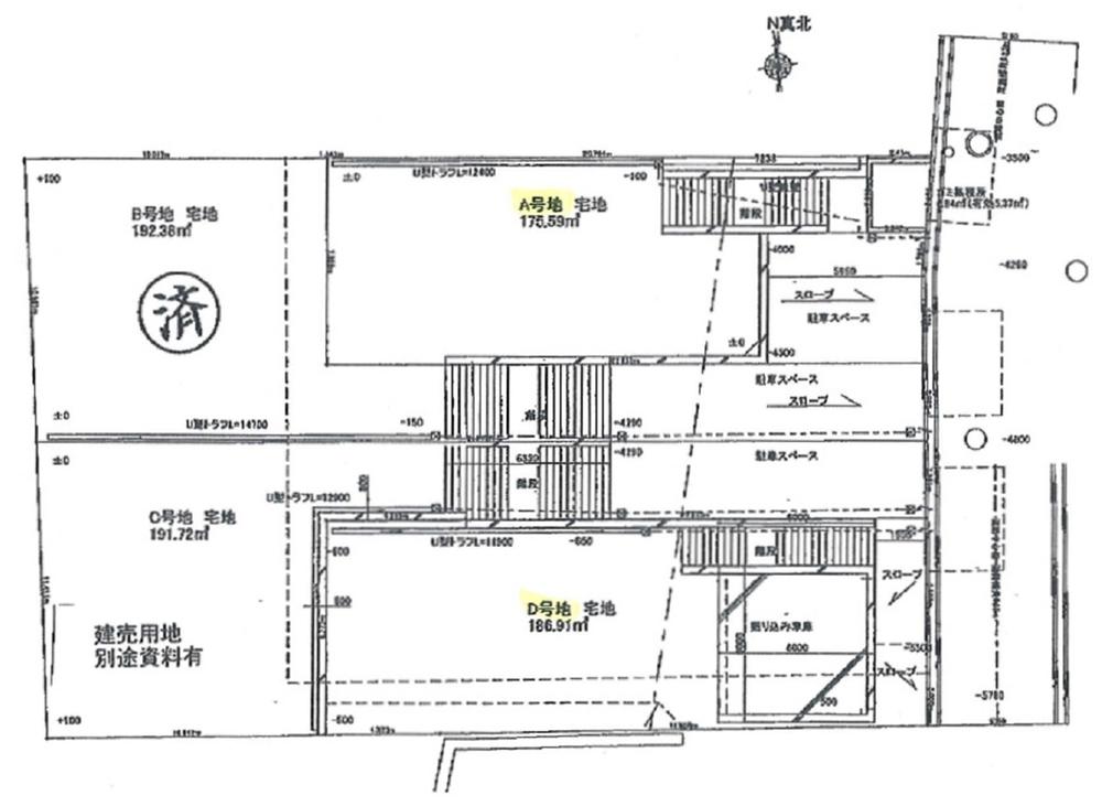 Compartment figure. Land price 25,700,000 yen, Land area 191.9 sq m