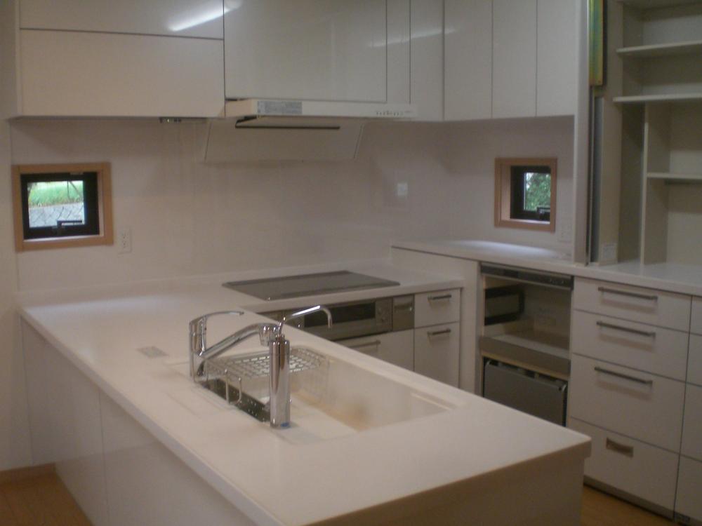 Kitchen. (Newly built single-family) Manabigaoka 1-chome kitchen