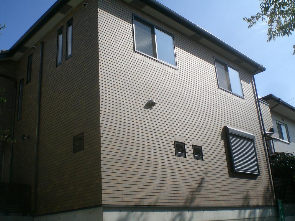 Local appearance photo. (Newly built single-family) Manabigaoka 1-chome appearance  ・ Paste outer wall tile