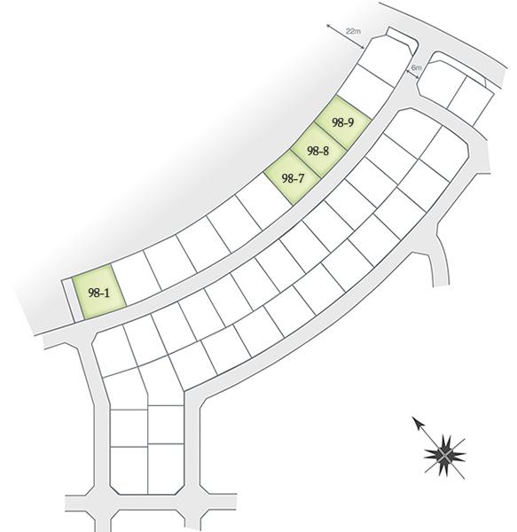 Compartment figure. Land prices -  ※ Compartment Figure