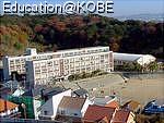 Junior high school. 1804m to Kobe City Fukuda junior high school