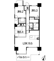 Floor: 3LDK + WIC, the occupied area: 82.59 sq m, price: 34 million yen ~ 39,300,000 yen