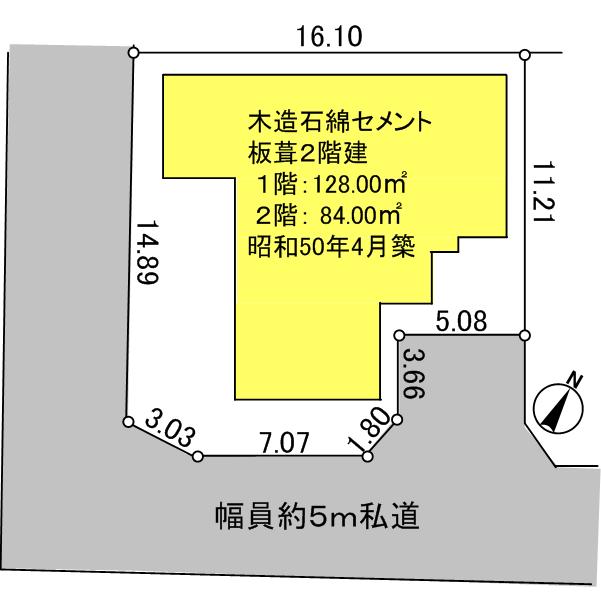 Compartment figure. Land price 27 million yen, Land area 232 sq m