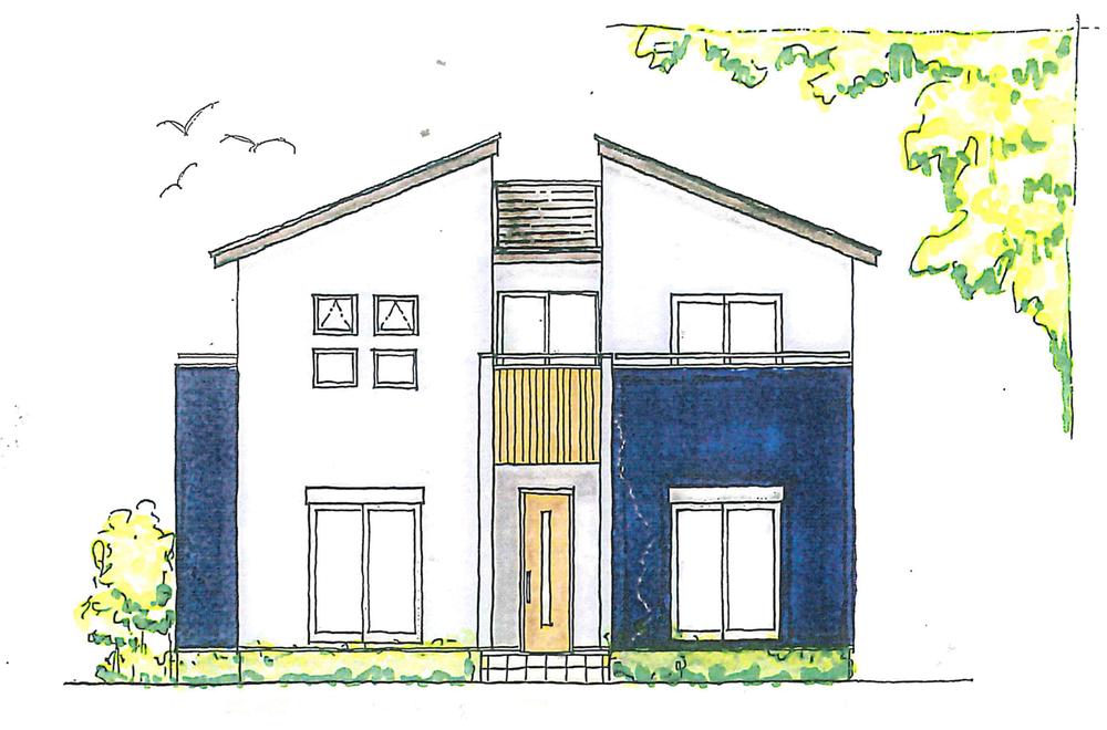 Building plan example (Perth ・ appearance). Building plan example Building price 19,860,000 yen, Building area 118.41 sq m