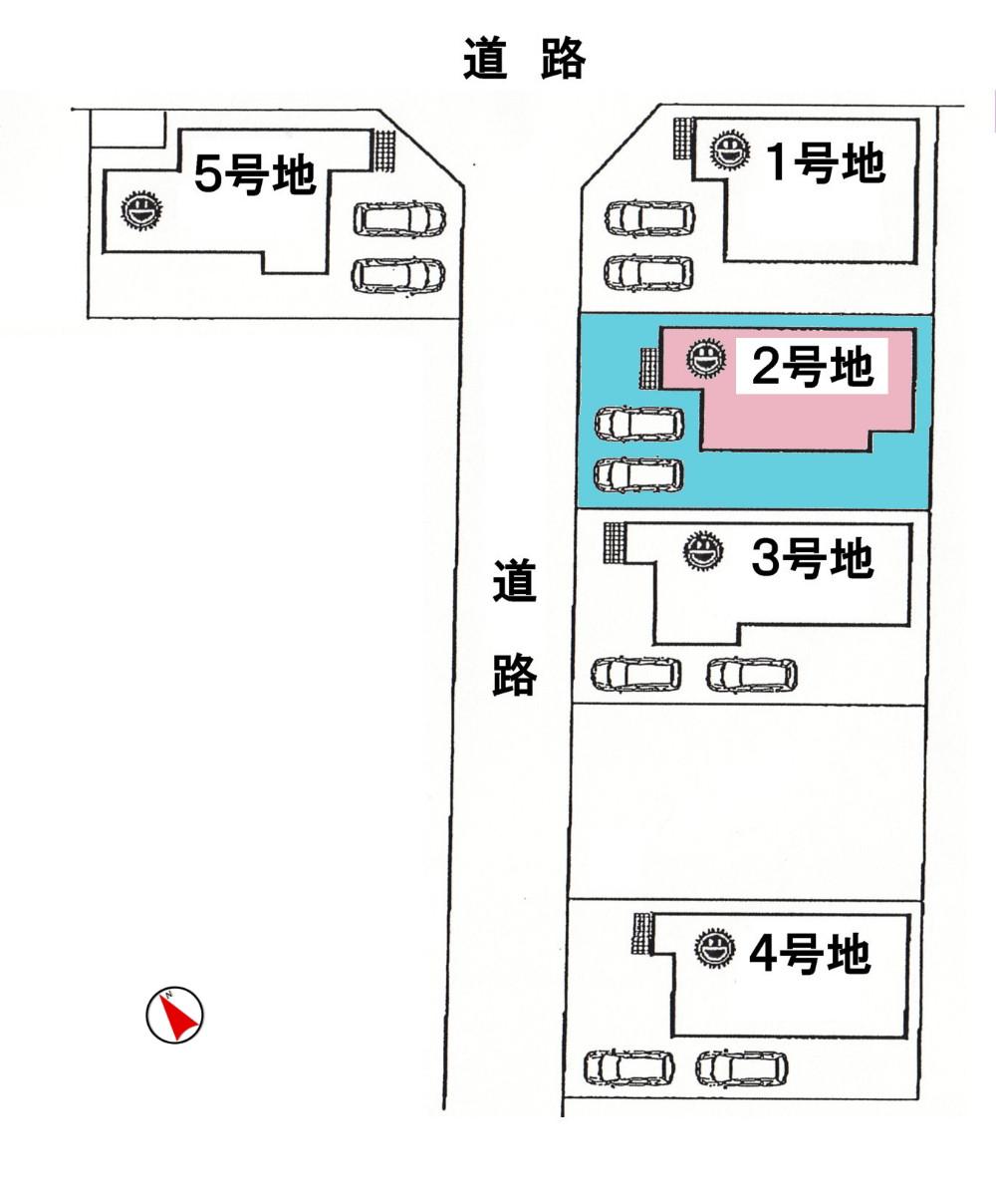 Compartment figure. 22,800,000 yen, 4LDK, Land area 132.24 sq m , Building area 95.58 sq m