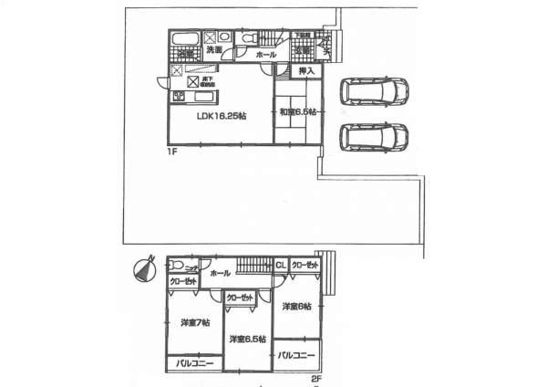 Floor plan. 26,800,000 yen, 4LDK, Land area 220.95 sq m , Building area 99.22 sq m