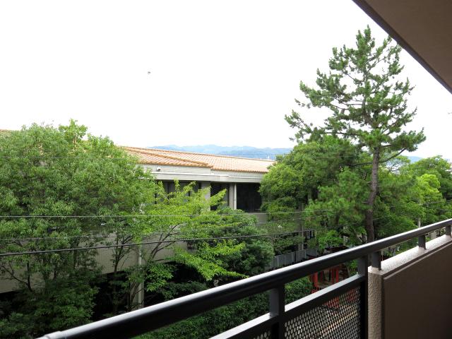 View photos from the dwelling unit. The view from the balcony (northwest direction)