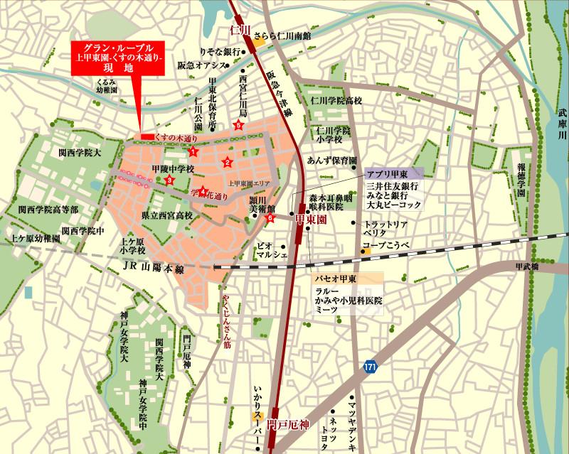 Local guide map